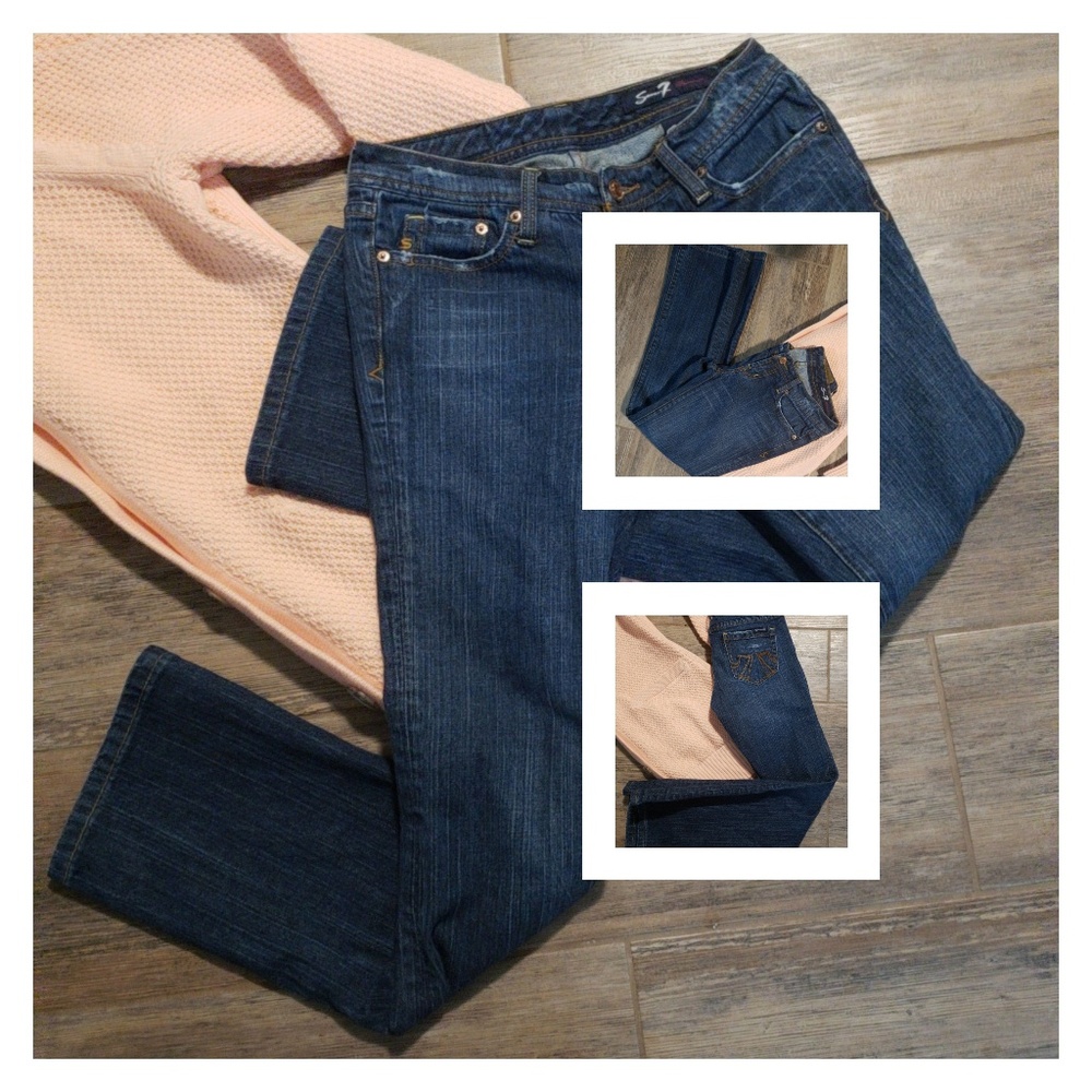 Seven 7 Jean's Dark Wash